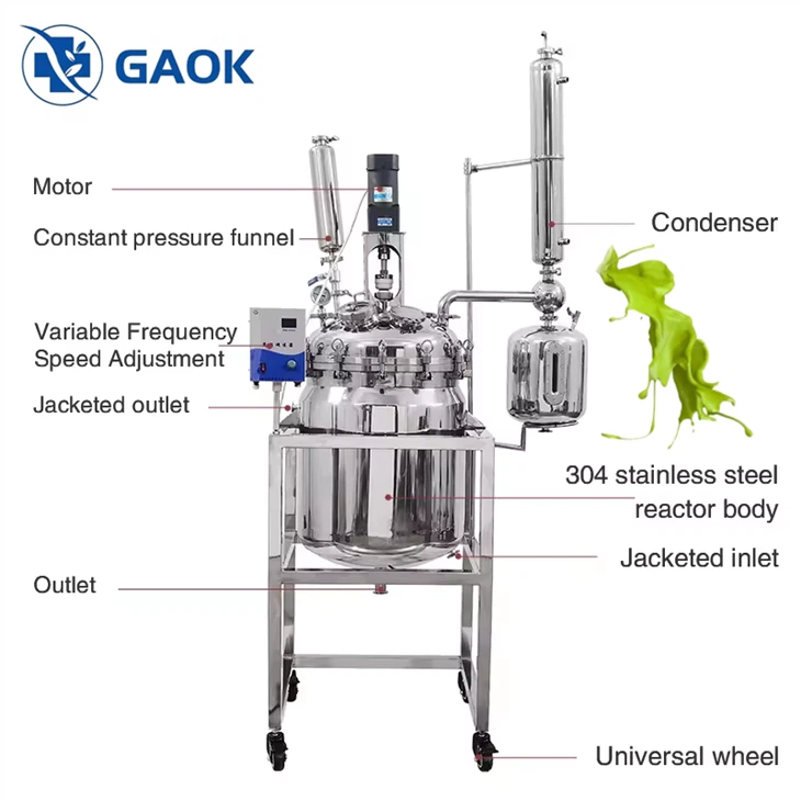 Jacketed Chemical Reactor